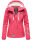 Marikoo Kleinezicke Damen Outdoor  Softshell Jacke Übergangsjacke B864 Pink Größe S - Gr. 36