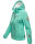 Marikoo Kleinezicke Damen Outdoor  Softshell Jacke Übergangsjacke B864 Aqua Green Größe L - Gr. 40