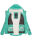 Marikoo Kleinezicke Damen Outdoor  Softshell Jacke Übergangsjacke B864 Aqua Green Größe L - Gr. 40