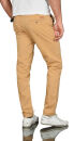 Alessandro Salvarini Herren Designer Chino Stoff Hose Chinohose Regular Fit NEU Beige O095