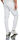 Alessandro Salvarini Herren Designer Chino Stoff Hose Chinohose Regular Fit NEU Weiss O095