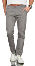 Alessandro Salvarini Herren Designer Chino Stoff Hose...