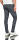 Alessandro Salvarini Herren Designer Chino Stoff Hose Chinohose Regular Fit Anthrazit NEU O095