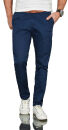 Alessandro Salvarini Herren Designer Chino Stoff Hose...