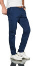 Alessandro Salvarini Herren Designer Chino Stoff Hose...