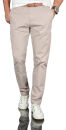 Alessandro Salvarini Herren Designer Chino Stoff Hose...