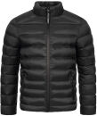 Alessandro Salvarini Herren Herren Steppjacke O-283 - Schwarz-Orange