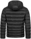 Alessandro Salvarini Herren Herren Steppjacke O-283 - Schwarz-Orange