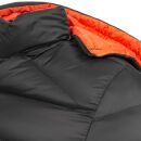 Alessandro Salvarini Herren Herren Steppjacke O-283 - Schwarz-Orange
