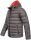 Alessandro Salvarini Herren Herren Steppjacke O-283 - DunkelGrau-Gr.S