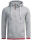 Alessandro Salvarini Herren Hoodie O-310 Hellgrau Größe M - Gr. M
