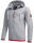 Alessandro Salvarini Herren Hoodie O-310 Hellgrau Größe M - Gr. M
