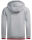 Alessandro Salvarini Herren Hoodie O-310 Hellgrau Größe M - Gr. M
