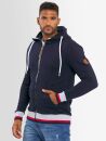 Alessandro Salvarini Herren Hoodie O-310 Navy