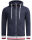 Alessandro Salvarini Herren Hoodie O-310 Navy Größe S - Gr. S