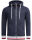 Alessandro Salvarini Herren Hoodie O-310 Navy Größe M - Gr. M