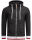 Alessandro Salvarini Herren Hoodie O-310 Schwarz Größe S - Gr. S