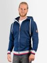 Alessandro Salvarini Herren Hoodie O-310 Petrolblau