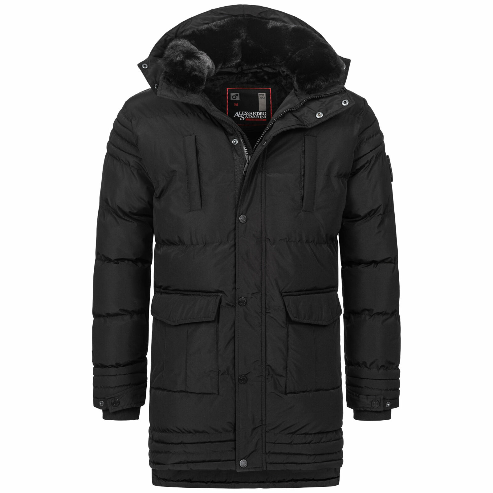 Winterjacken Herren Schwarz
