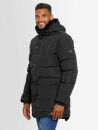 Alessandro Salvarini Herren Winterjacke O285 Schwarz