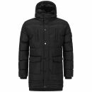 Alessandro Salvarini Herren Winterjacke O285 Schwarz Größe M - Gr. M