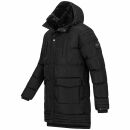 Alessandro Salvarini Herren Winterjacke O285 Schwarz Größe M - Gr. M