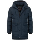 Alessandro Salvarini Herren Winterjacke O285 Navy...