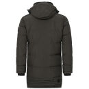 Alessandro Salvarini Herren Winterjacke O-285 Dunkelgrau Größe XXL - Gr. 2XL