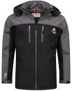 Arctic Seven Herren Softshell Jacke O-302 - DGrau-Schwarz