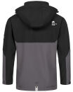 Arctic Seven Herren Softshell Jacke O303 Schwarz - Dunkelgrau Größe L - Gr. L