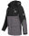 Arctic Seven Herren Softshell Jacke O303 Schwarz - Dunkelgrau Größe L - Gr. L