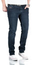 Alessandro Salvarini Designer Herren Jeans Hose Basic...