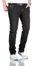 Alessandro Salvarini Designer Herren Jeans Hose Basic Jeanshose O353 W29 L30 in