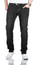 Alessandro Salvarini Designer Herren Jeans Hose Basic...