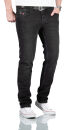 Alessandro Salvarini Designer Herren Jeans Hose Basic Jeanshose O353 W40 L30 in