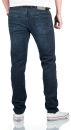 Alessandro Salvarini Designer Herren Jeans Hose Basic Jeanshose O352 W33 L30 in