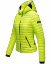 Navahoo Kimuk Damen Steppjacke B348 Neon Grün Größe M - Gr. 38