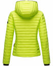 Navahoo Kimuk Damen Steppjacke B348 Neon Grün Größe M - Gr. 38