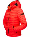 Navahoo Kimuk Damen Steppjacke B348 Neon Coral Größe M - Gr. 38