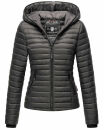 Navahoo Kimuk Damen Steppjacke B348 Anthrazit Größe S - Gr. 36