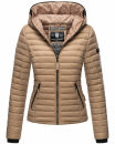 Navahoo Kimuk Damen Steppjacke B348 Taupe Grau...