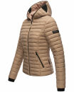 Navahoo Kimuk Damen Steppjacke B348 Taupe Grau Größe XL - Gr. 42
