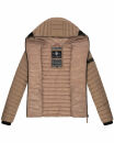 Navahoo Kimuk Damen Steppjacke B348 Taupe Grau Größe XL - Gr. 42