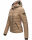 Navahoo Kimuk Damen Steppjacke B348 Taupe Grau Größe XL - Gr. 42