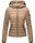 Navahoo Kimuk Damen Steppjacke B348 Taupe Grau Größe XL - Gr. 42