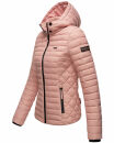 Marikoo Samtpfote leichte Damen Steppjacke B600 Powder Rose Größe M - Gr. 38