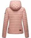 Marikoo Samtpfote leichte Damen Steppjacke B600 Powder Rose Größe M - Gr. 38