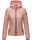 Marikoo Samtpfote leichte Damen Steppjacke B600 Powder Rose Größe M - Gr. 38