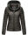 Marikoo Samtpfote leichte Damen Steppjacke B600 Anthrazit Größe L - Gr. 40
