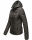 Marikoo Samtpfote leichte Damen Steppjacke B600 Anthrazit Größe L - Gr. 40
